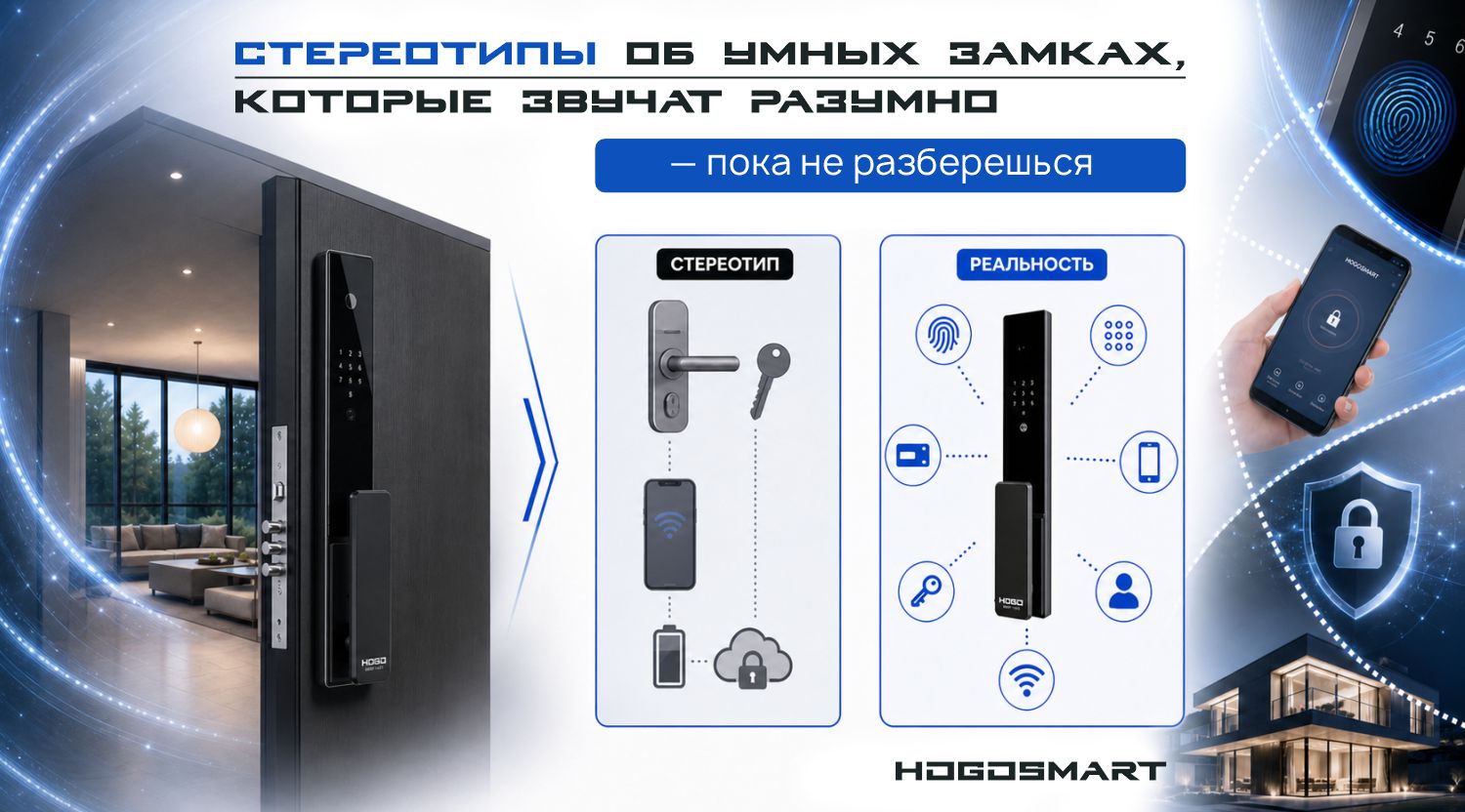 Стереотипы об умных замках, которые звучат разумно — пока не разберешься